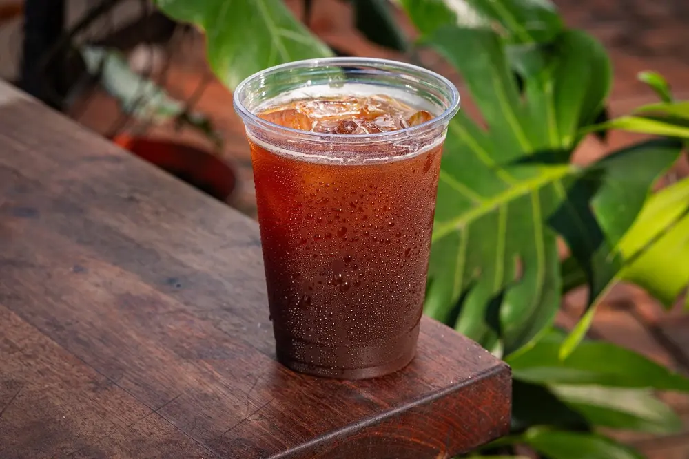 Iced coffee