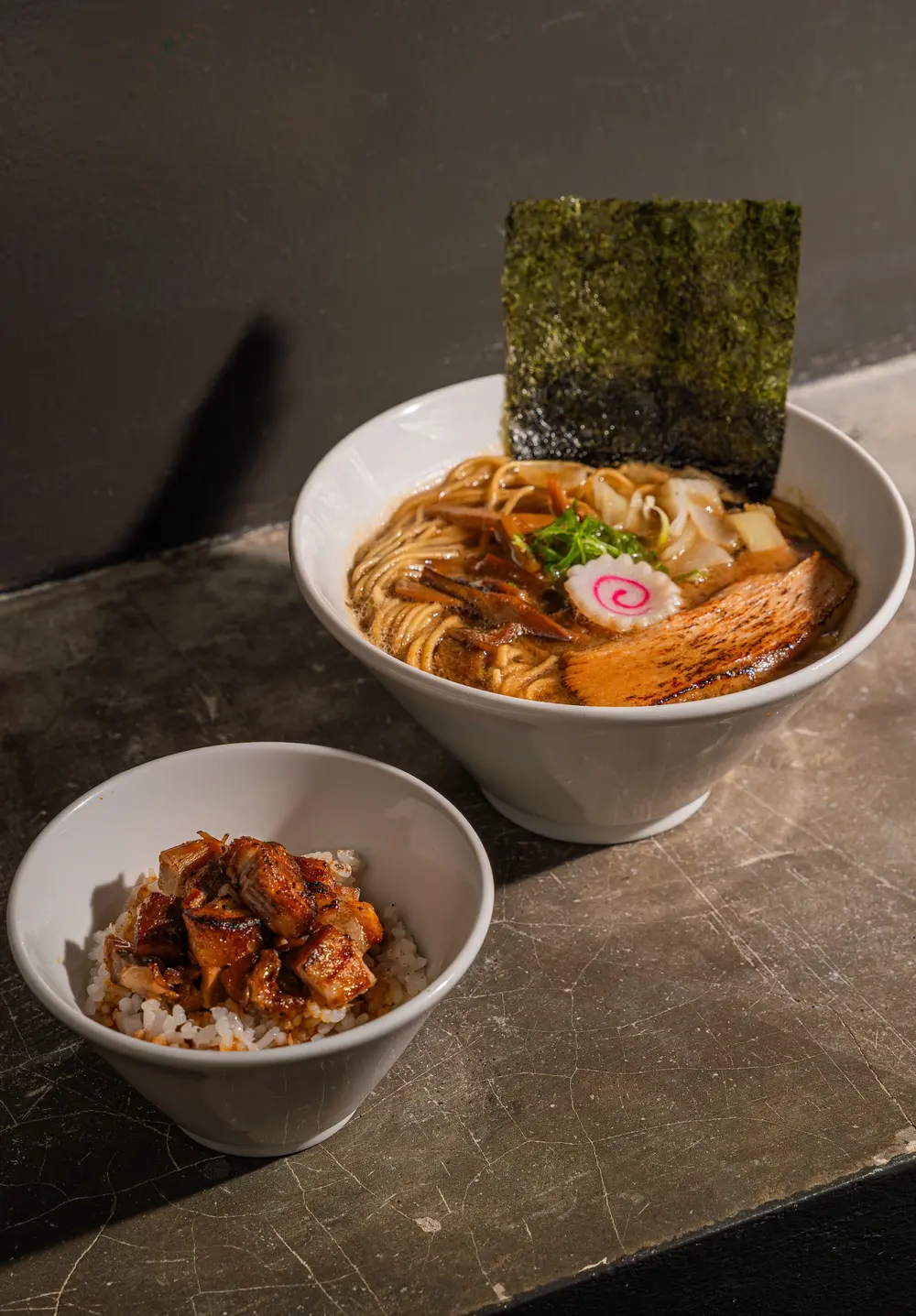 ZETTON ramen with chashu rice